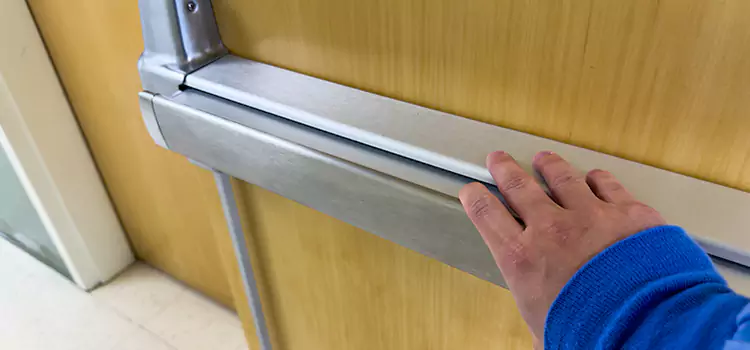 Installing a Push Bar on a Door Sherrelwood